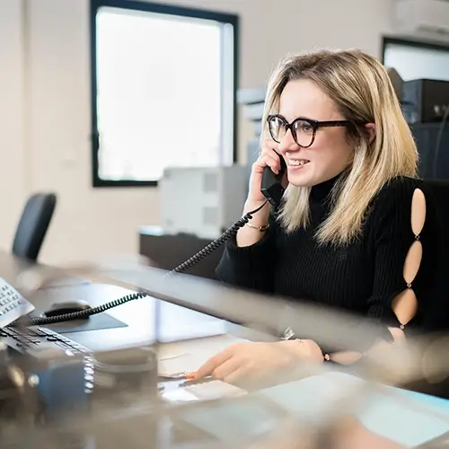 Noémie Corne-Ruiz au travail