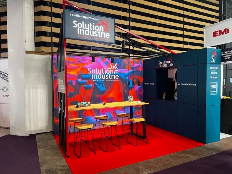 Stand au Salon Global industrie