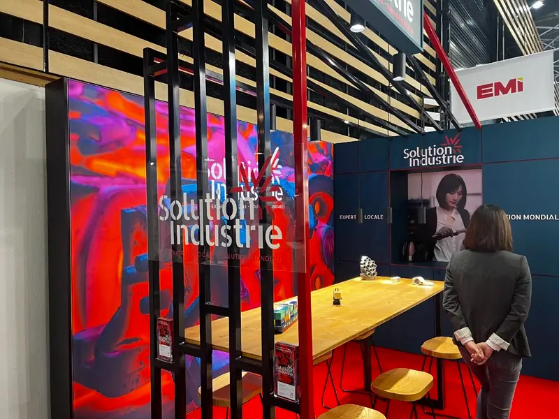 Stand de profil au Salon Global industrie