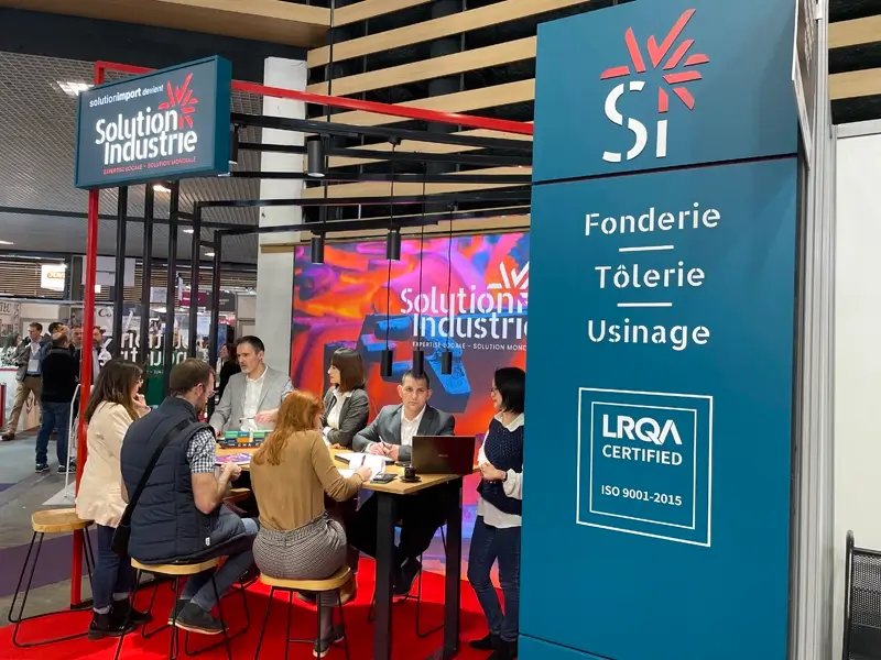 Accueil au Salon Global industrie